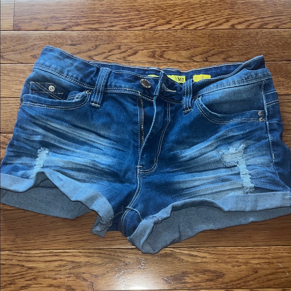 YMI Dark Blue Jean Shorts
